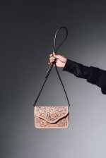 COWGIRL TOOLED LEATHER BAG WESTERN FASHION ACCESORIES