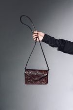 COWGIRL TOOLED LEATHER BAG WESTERN FASHION ACCESORIES